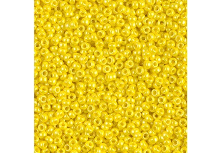 Margele de nisip Miyuki 11/0 0422 Opaque Luster Yellow Margele de nisip Miyuki 11/0 0422 Opaque Luster Yellow