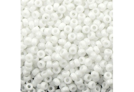 Margele de nisip Miyuki 8/0 White Opaque 0402