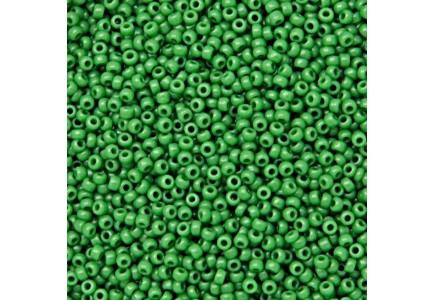 Margele de nisip Miyuki 8/0 Jade Green Opaque 0411 Margele de nisip Miyuki 8/0 Jade Green Opaque 0411