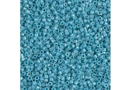 Delica 11/0 DB0217 Opaque Lt. Aqua Luster