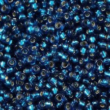Margele de nisip Miyuki 11/0 Dyed Blue Zircon 1425