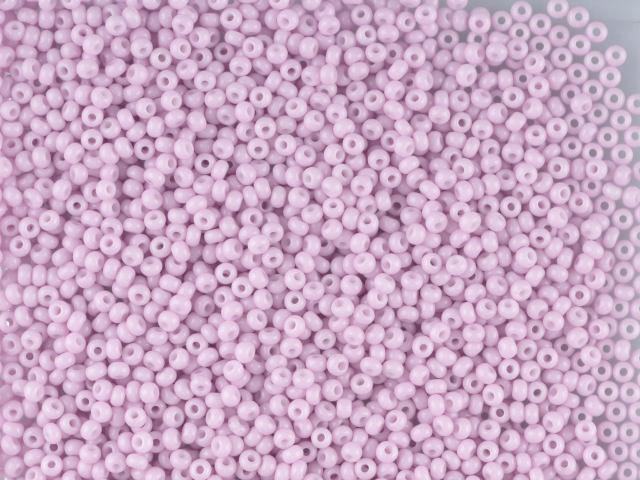 50 gr *Preciosa 10/0 19001/03295 Violet Dyed Chalkwhite — Imaginea 1