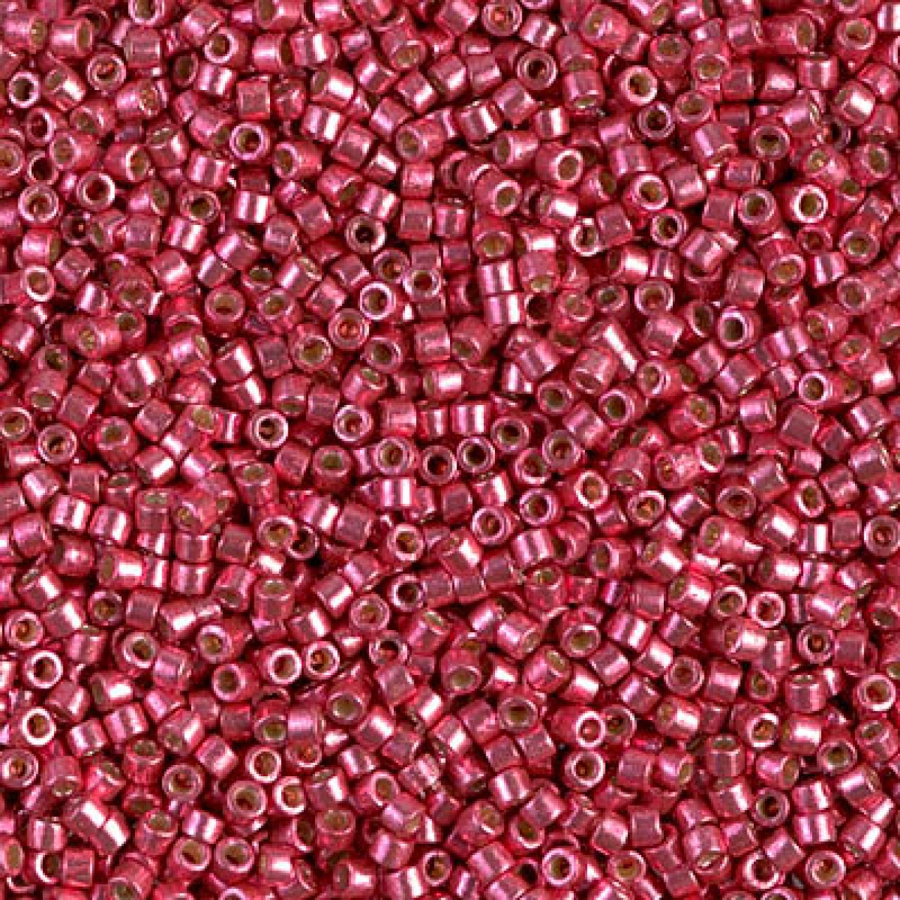 Delica 11/0 DB1841 Duracoat Galvanized Light Cranberry