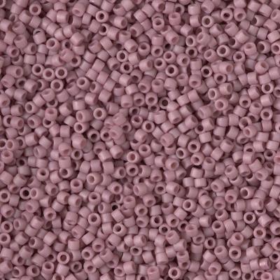 Delica 11/0 DB2294 Frost Op Glazed Mauve — Imaginea 1