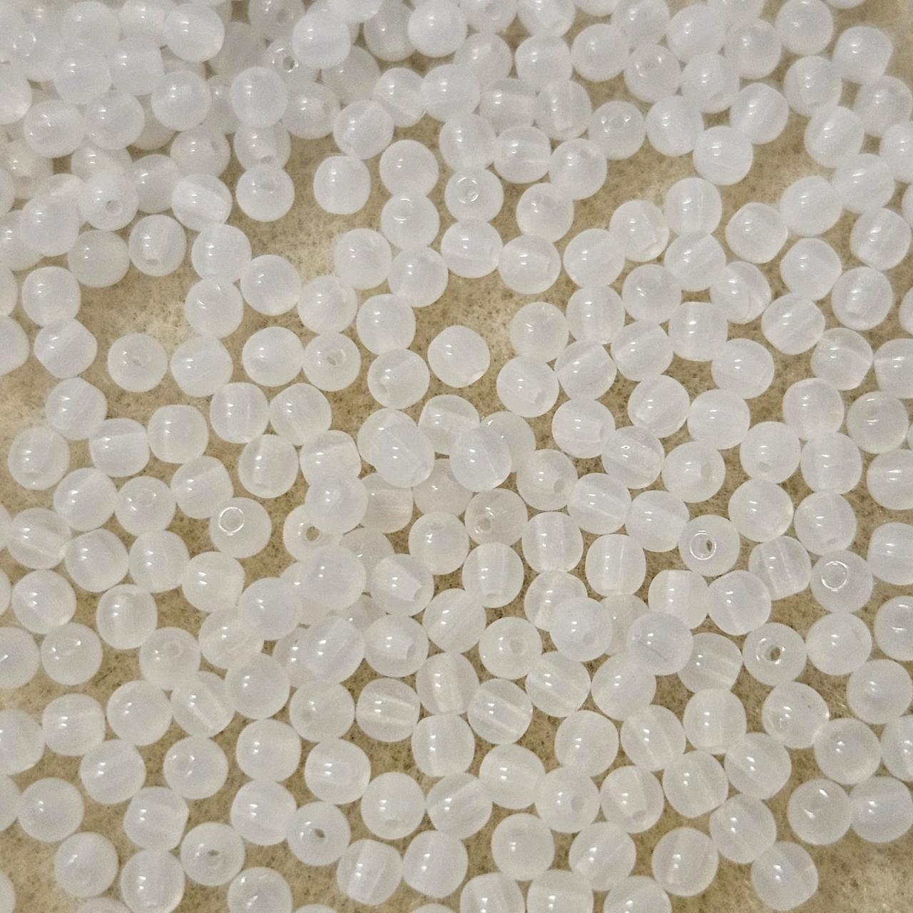 Margele Rotunde 3mm 02010 Alabaster