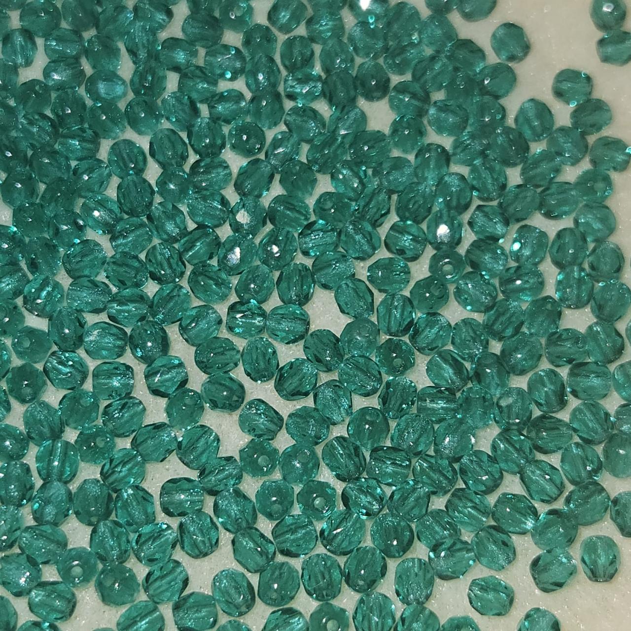 Margele Cehesti Fire-Polish 4mm 50650 Teal