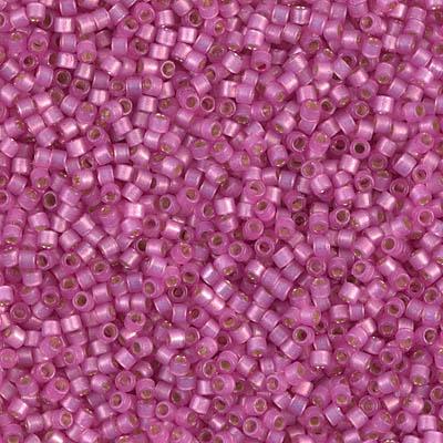 Delica 11/0 DB2174 Silverlined Duracoat SFPink Parfait — Imaginea 1
