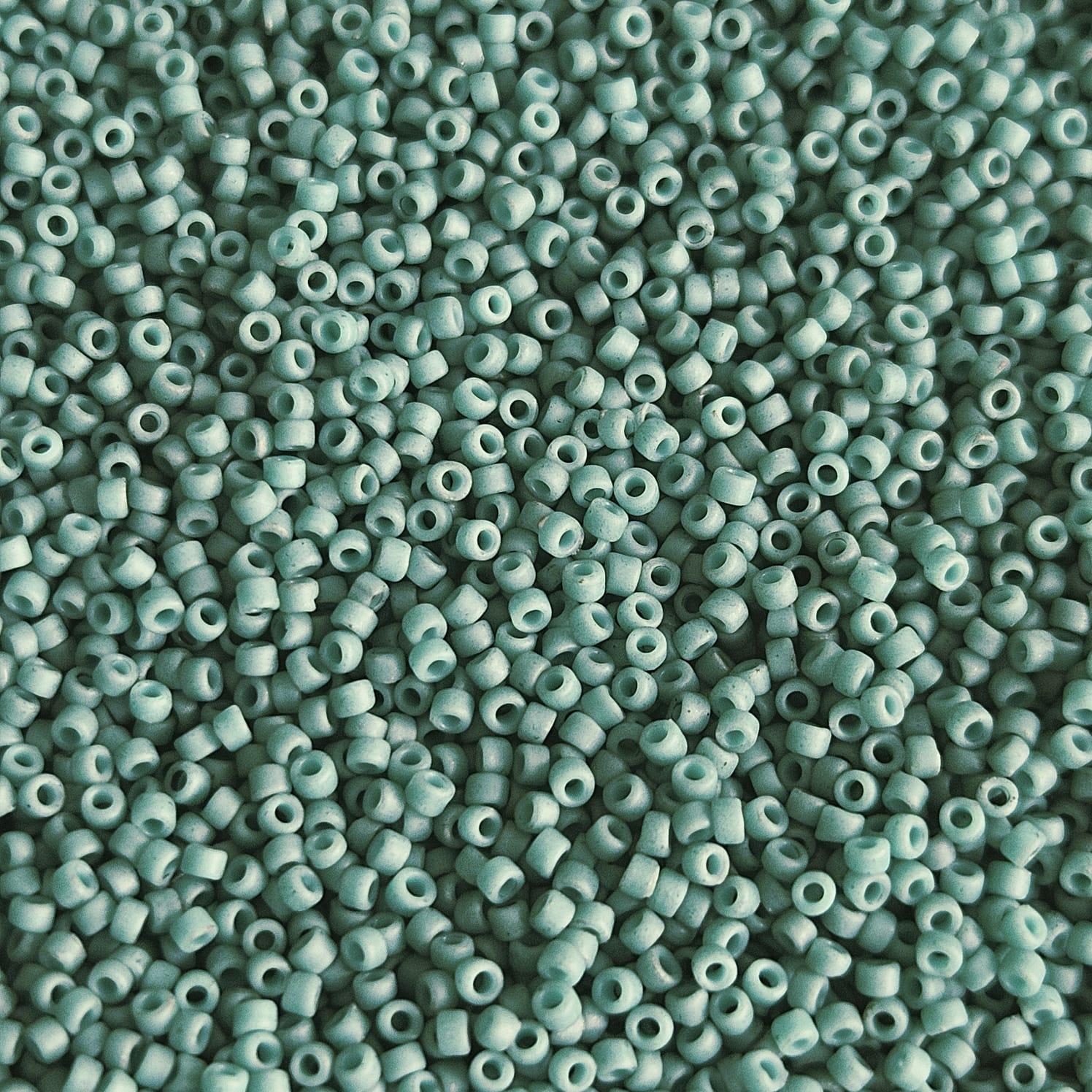 Margele Toho 15/0 2604F Semi Glazed Turquoise — Imaginea 1
