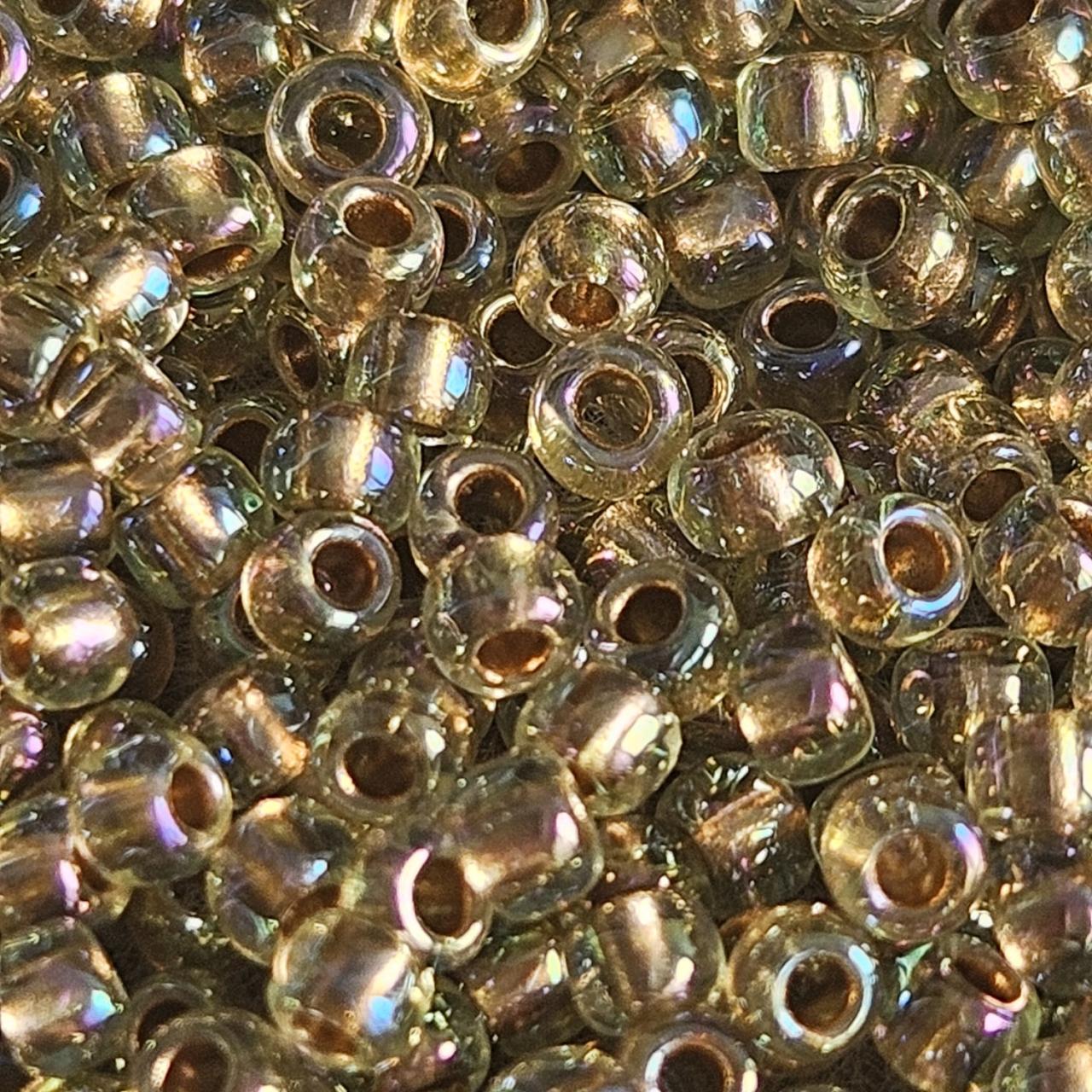 Margele Toho 11/0 0998 Gold lined Rainbow Lt. Jonquil