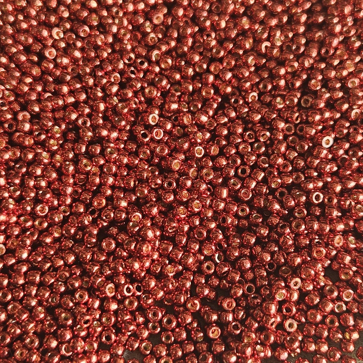 Margele Toho 11/0 PF564 Permanent Finish Brick Red — Imaginea 2