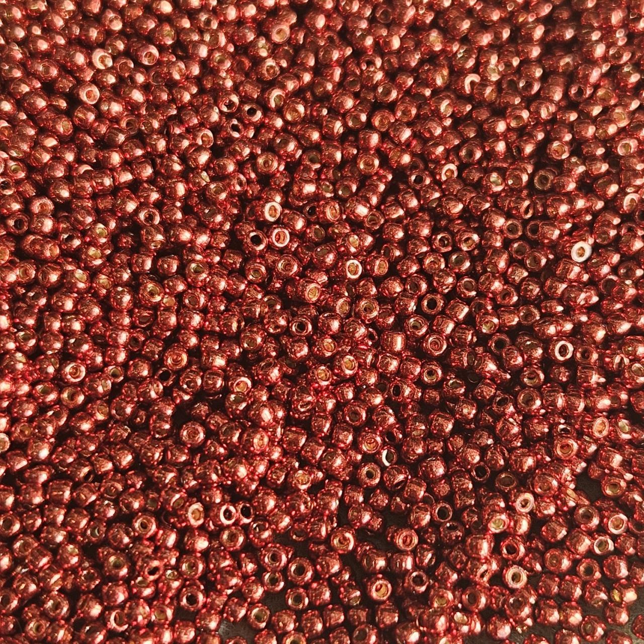 Margele Toho 11/0 PF564 Permanent Finish Brick Red — Imaginea 2