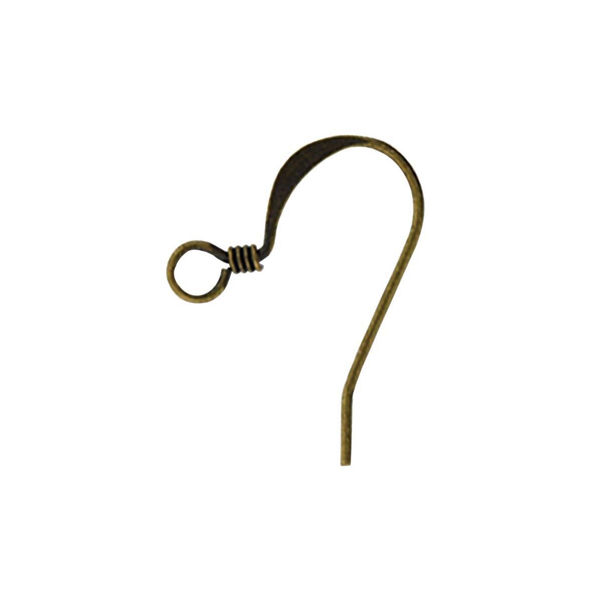 Tortite Cercei 18mm Antique Brass Plate — Imaginea 1