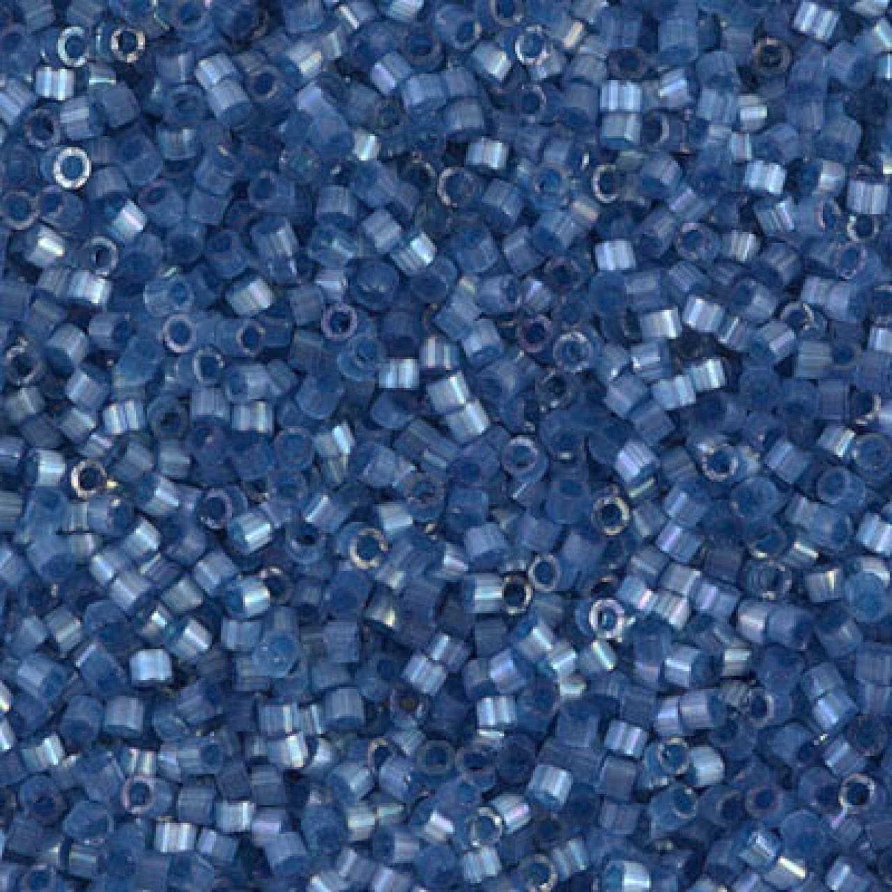 Delica 11/0 DB1811 Dyed Dusk Blue Silk Satin