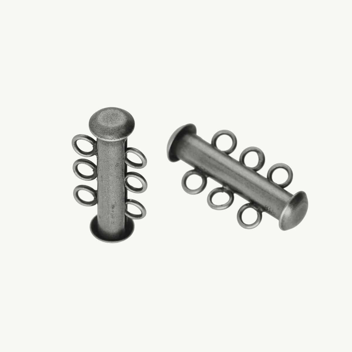 Inchizatoare 21mm Multisir Argintiu Antichizat — Imaginea 1