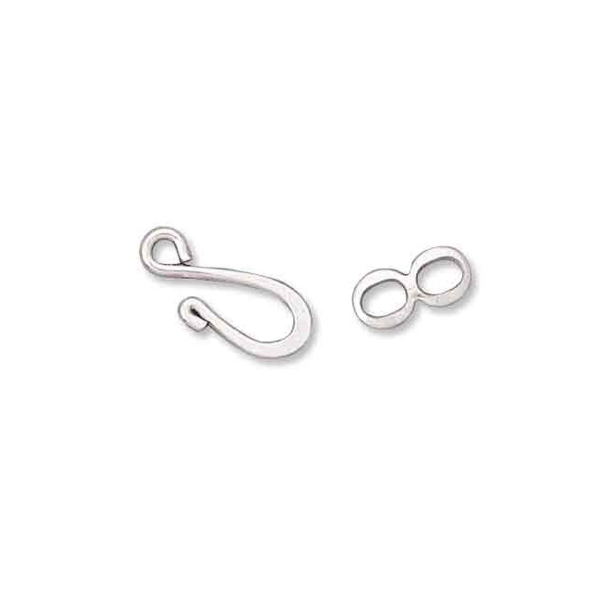 Inchizatoare Hook&eye Argintiu — Imaginea 1