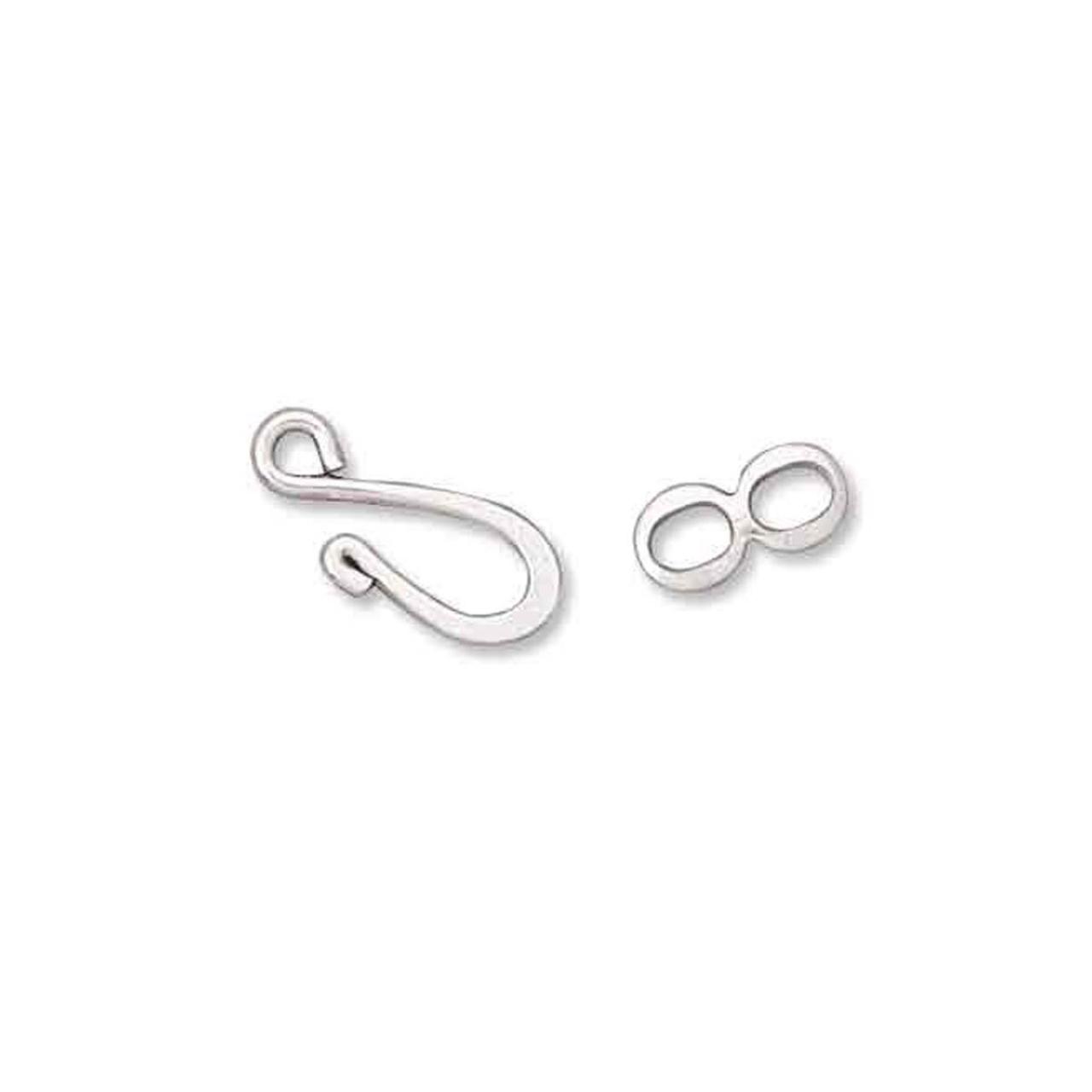 Inchizatoare Hook&eye Argintiu — Imaginea 1