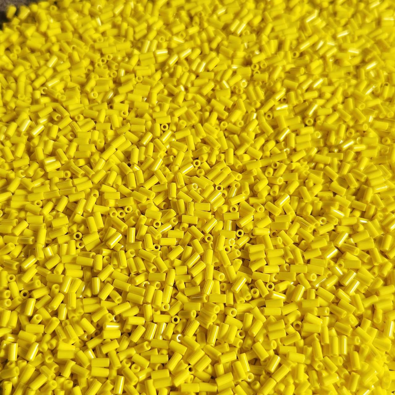 Miyuki Bugle 3mm 0404 Op. Yellow