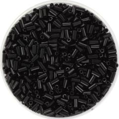 Miyuki Bugle 3mm 0401 Black — Imaginea 1