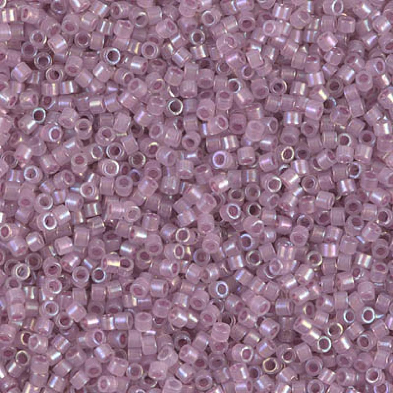Delica 11/0 DB1752 Inside colour Alabaster Purple