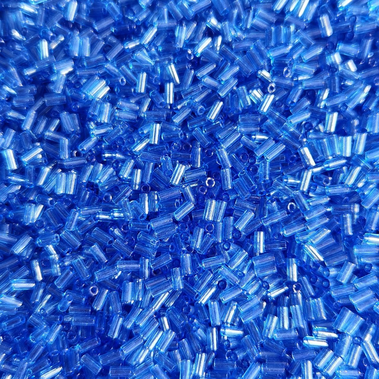 Miyuki bugle 3mm 0150 Transparent Sapphire