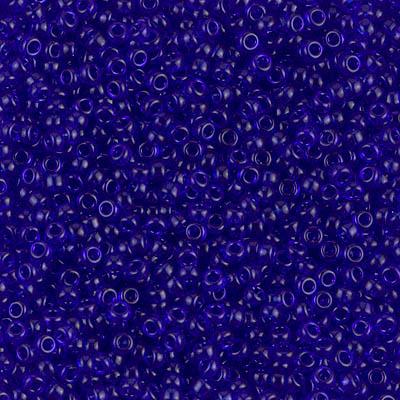 Margele de nisip Miyuki 15/0 0151 Transparent Cobalt — Imaginea 1