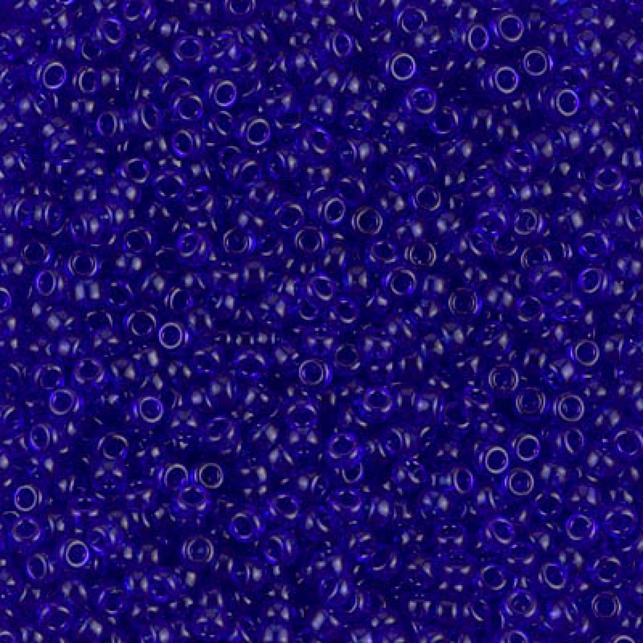 Margele de nisip Miyuki 15/0 0151 Transparent Cobalt