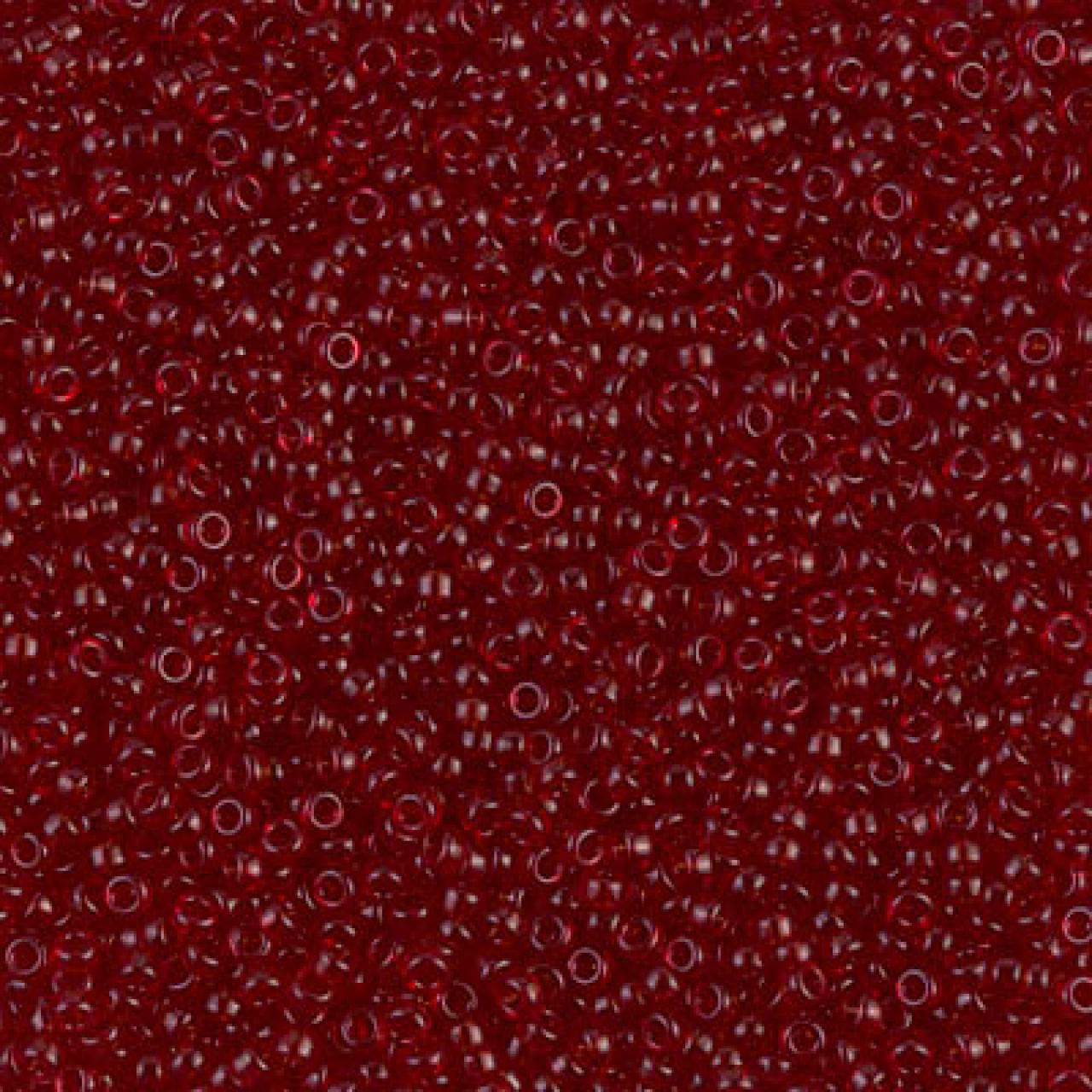 Margele de nisip Miyuki 15/0 0141D Transp Dk Ruby