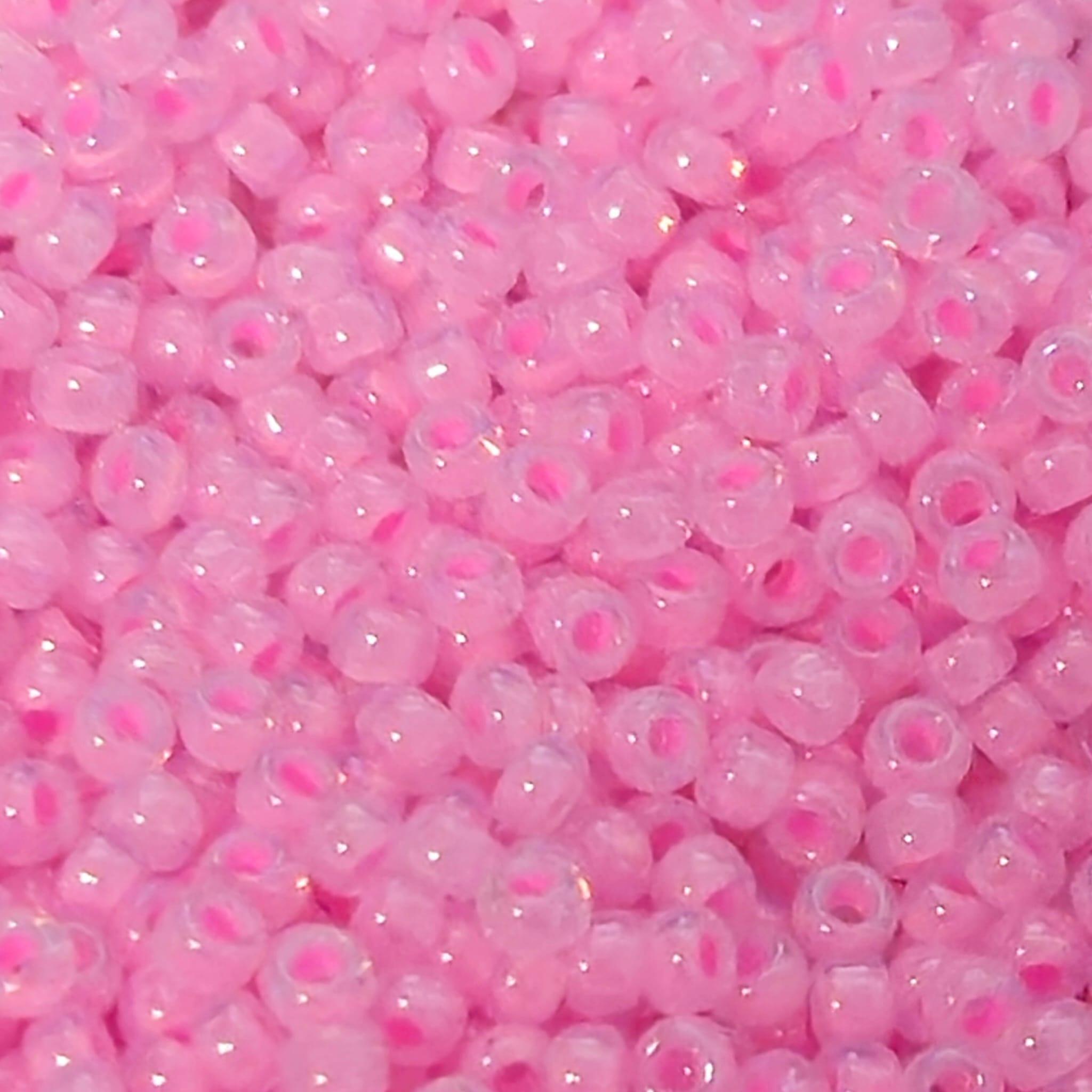 Margele de nisip Miyuki 11/0 0518 Ceylon Soft Baby Pink — Imaginea 1