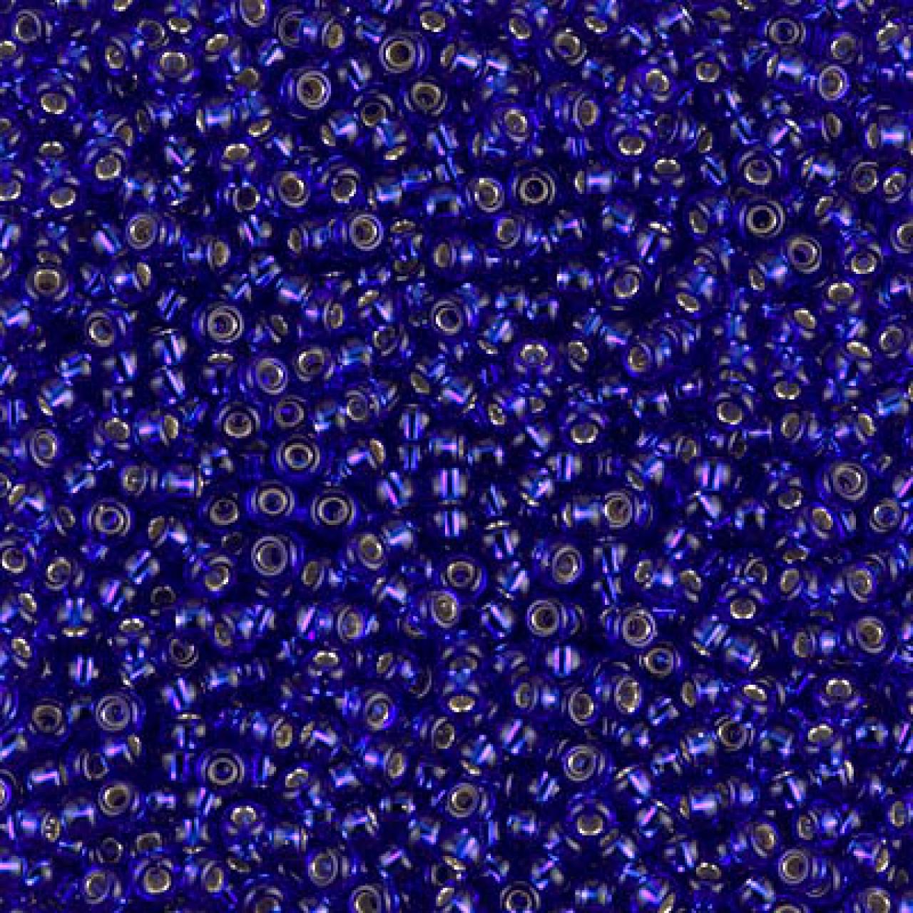 Margele De Nisip Miyuki 11/0 MSB110020 Silverlined Cobalt