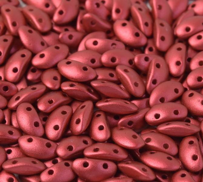 Margele Mobyduo 3x8mm 01890 Lava Red — Imaginea 1