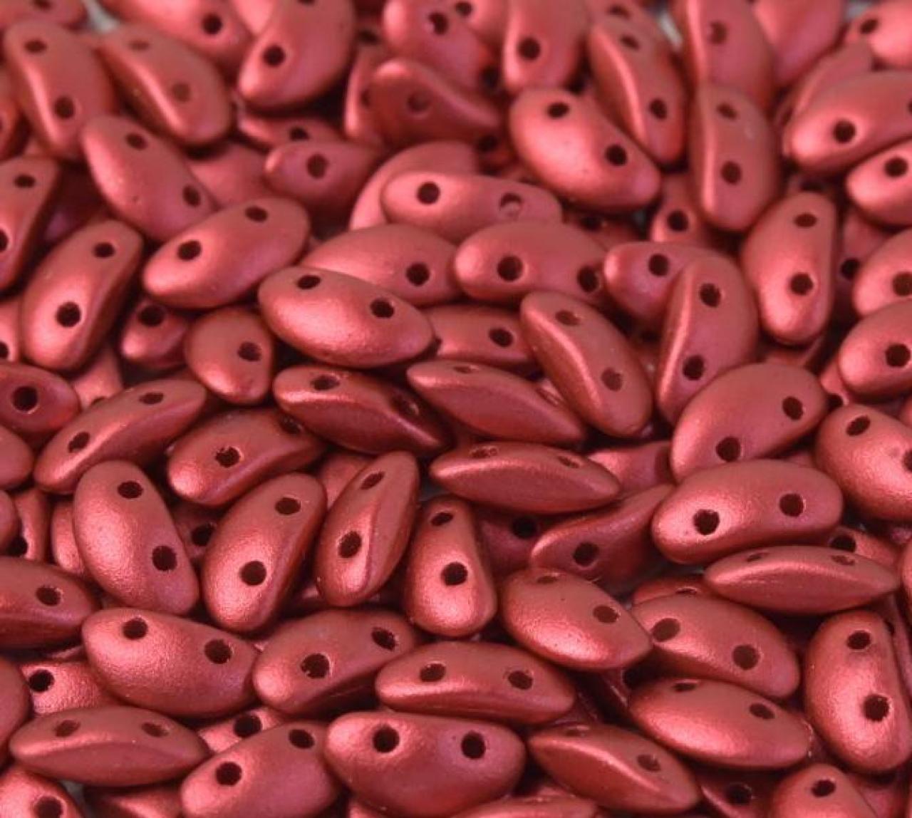 Margele Mobyduo 3x8mm 01890 Lava Red