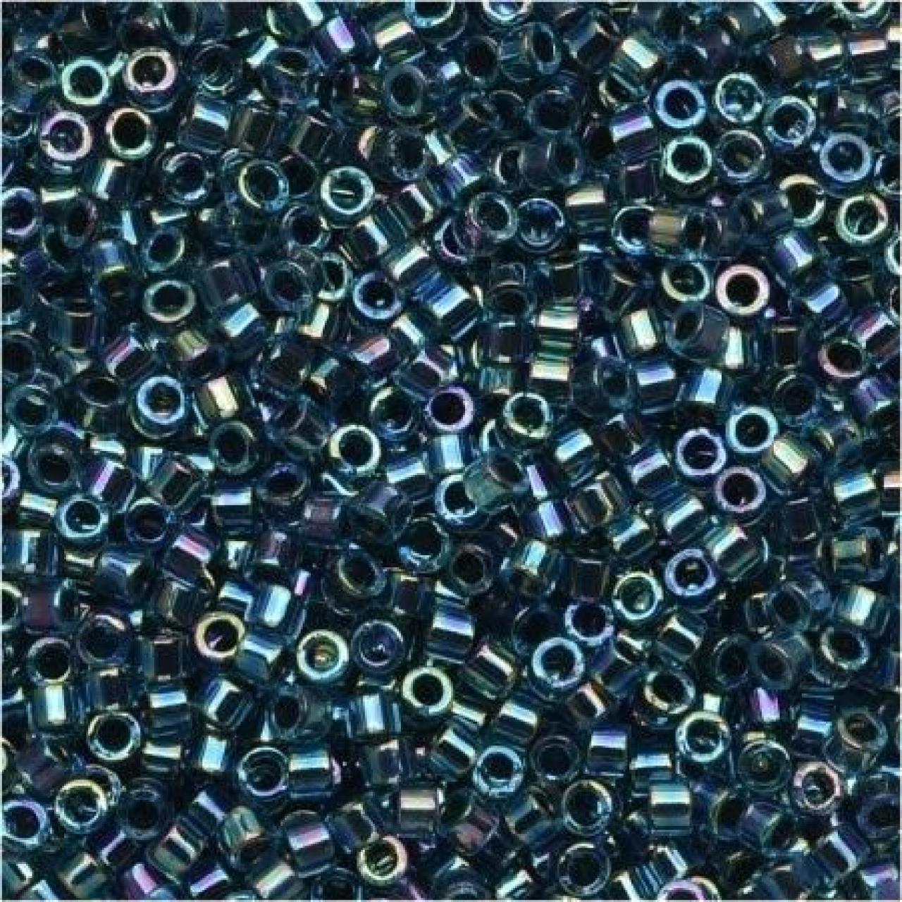 Delica 11/0 DB0085 Lined Blue AB