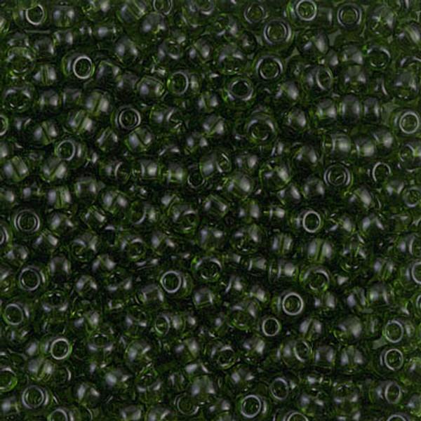 Margele de nisip Miyuki 0158 Transparent Olivine — Imaginea 1