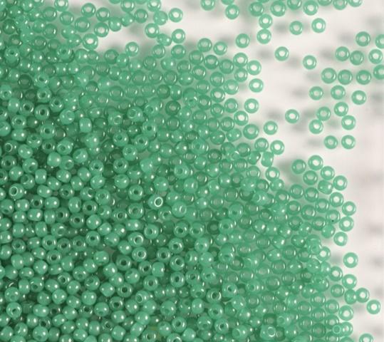 Margele de nisip Preciosa Ornela 9/0 19001/52240 Grass Green — Imaginea 1