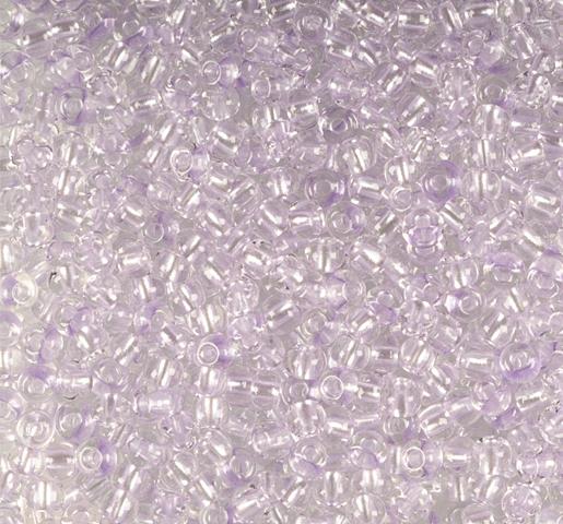 Margele de nisip Preciosa Ornela 10/0 19001/38228 Crystal Colour Lined Pale Violet — Imaginea 1