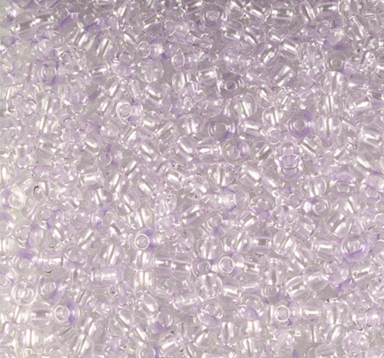 Margele de nisip Preciosa Ornela 10/0 19001/38228 Crystal Colour Lined Pale Violet