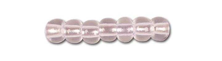Margele de nisip Preciosa Ornela 10/0 19001/38228 Crystal Colour Lined Pale Violet — Imaginea 2