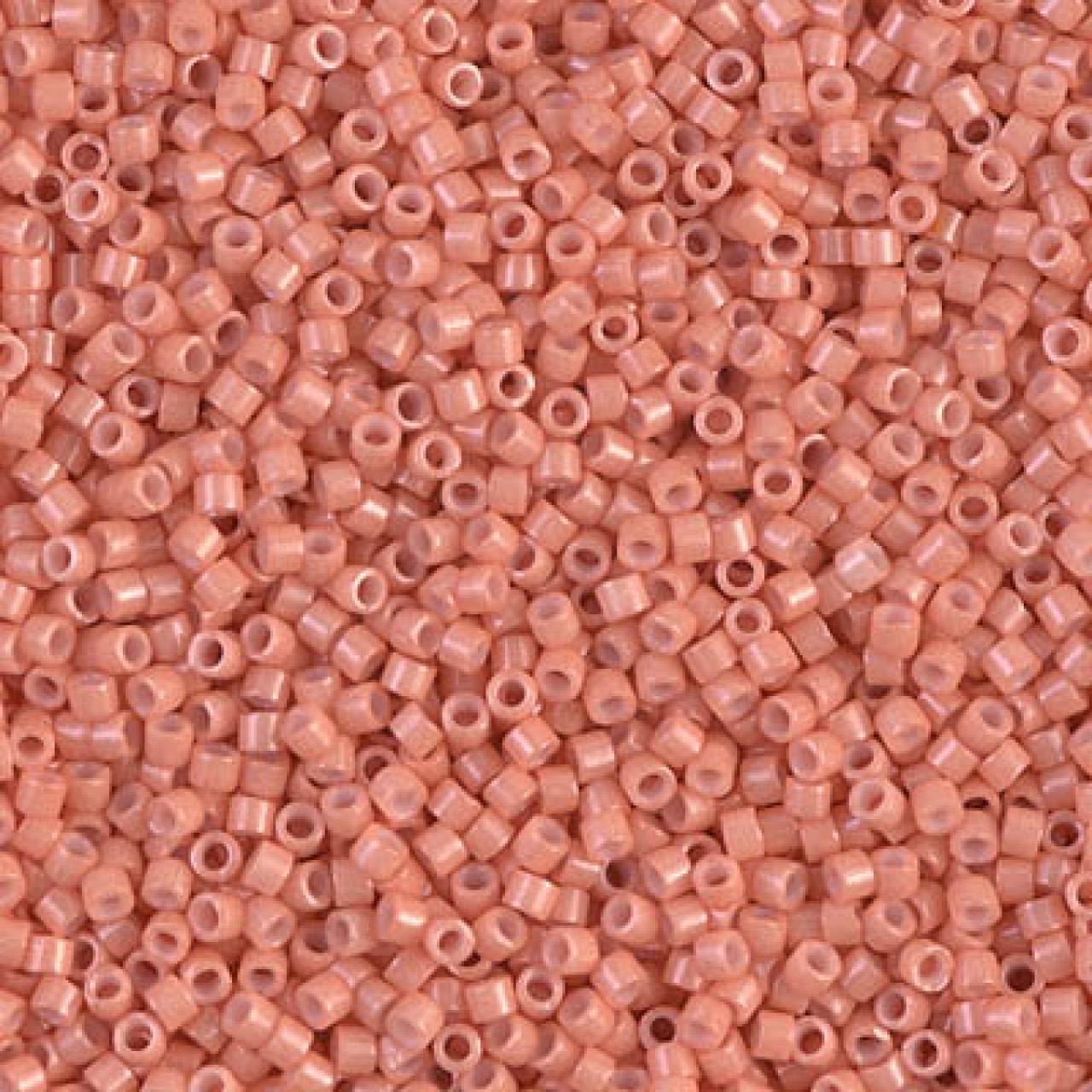 Delica 11/0 DB1363 Dyed Opaque Peach