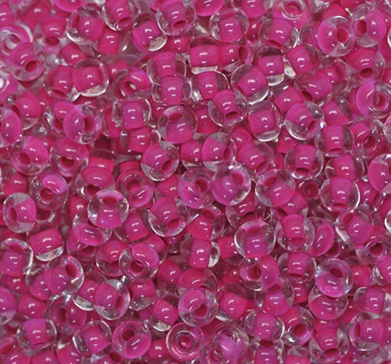 Margele de nisip Preciosa Ornela 10/0 19001/08A26 Magenta Terra Intensive Lining