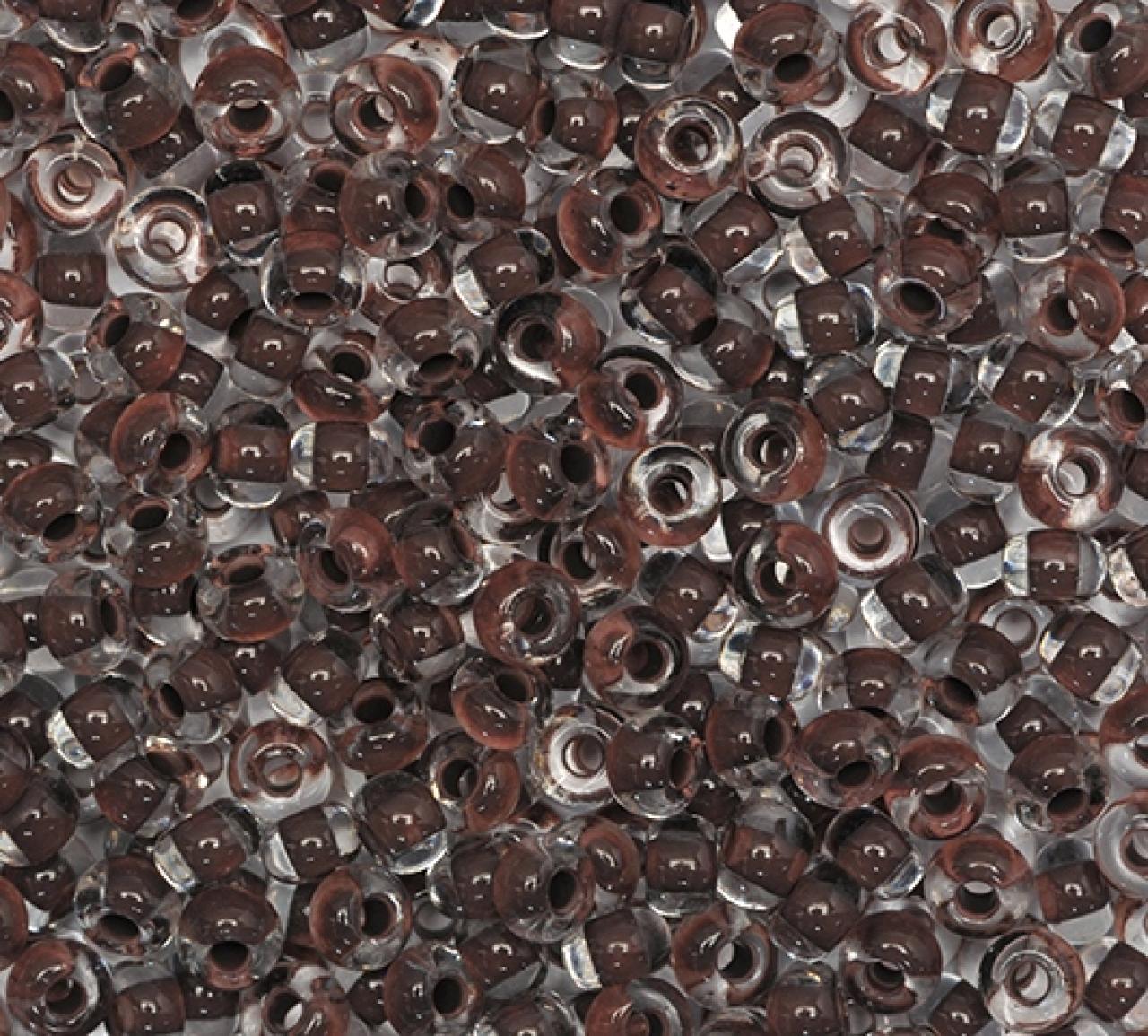 Margele de nisip Preciosa Ornela 10/0 19001/08A19 Chocolate Brown Terra intensive Lining
