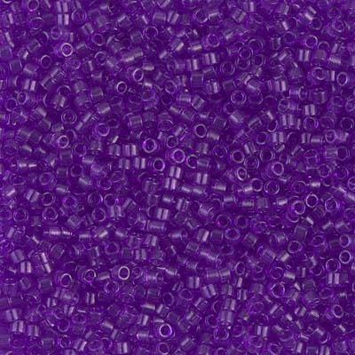 Delica 11/0 DB1315 Dyed Transparent Violet — Imaginea 1