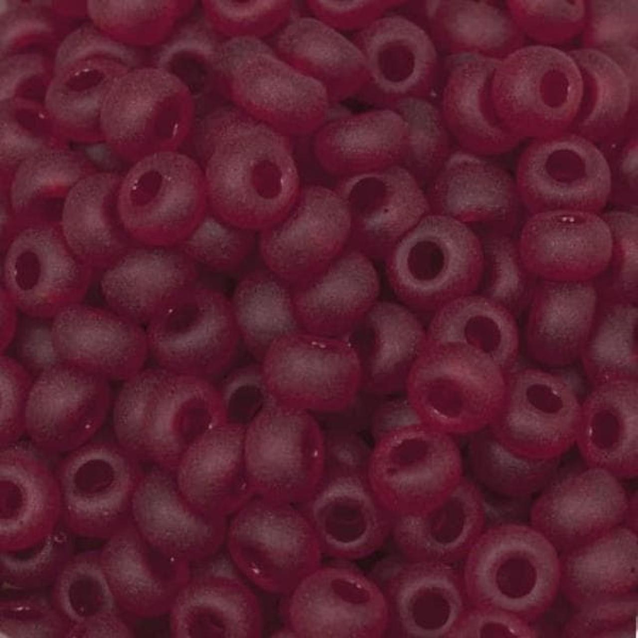 Margele de nisip Preciosa Ornela 13/0 39001/90090 Transparent Dark Red Matte