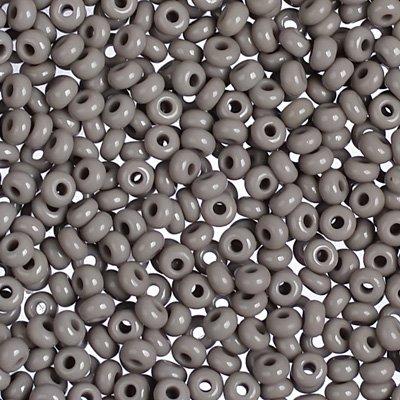 Margele de nisip Preciosa Ornela 13/0 19001/43020 Opaque Grey — Imaginea 1