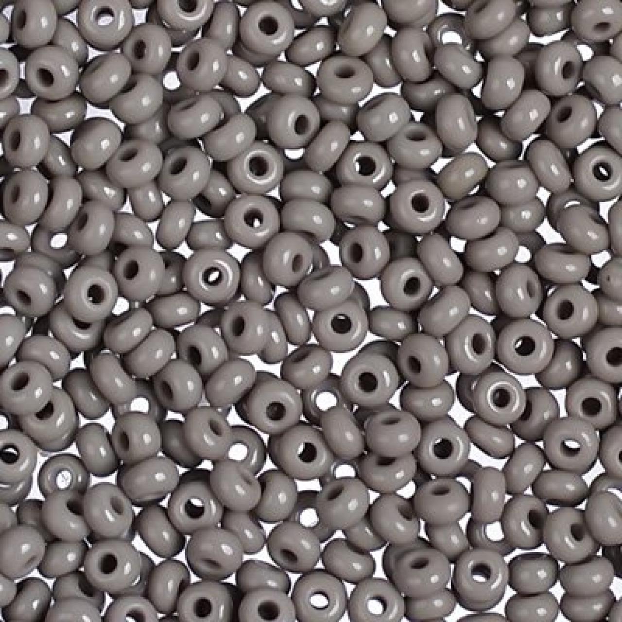 Margele de nisip Preciosa Ornela 13/0 19001/43020 Opaque Grey