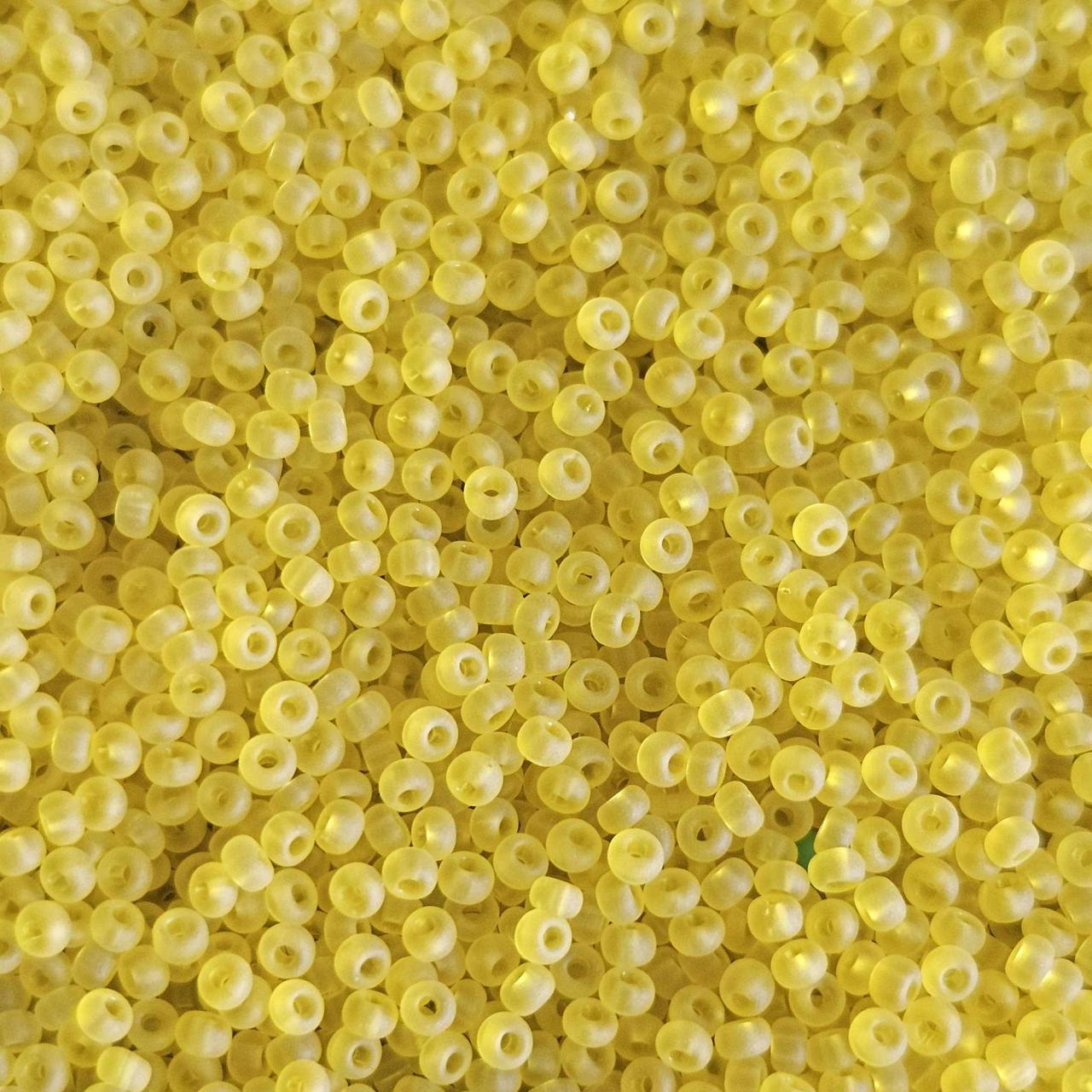 Margele de nisip Preciosa Ornela 10/0 39001/80010 Transparent Yellow Matte