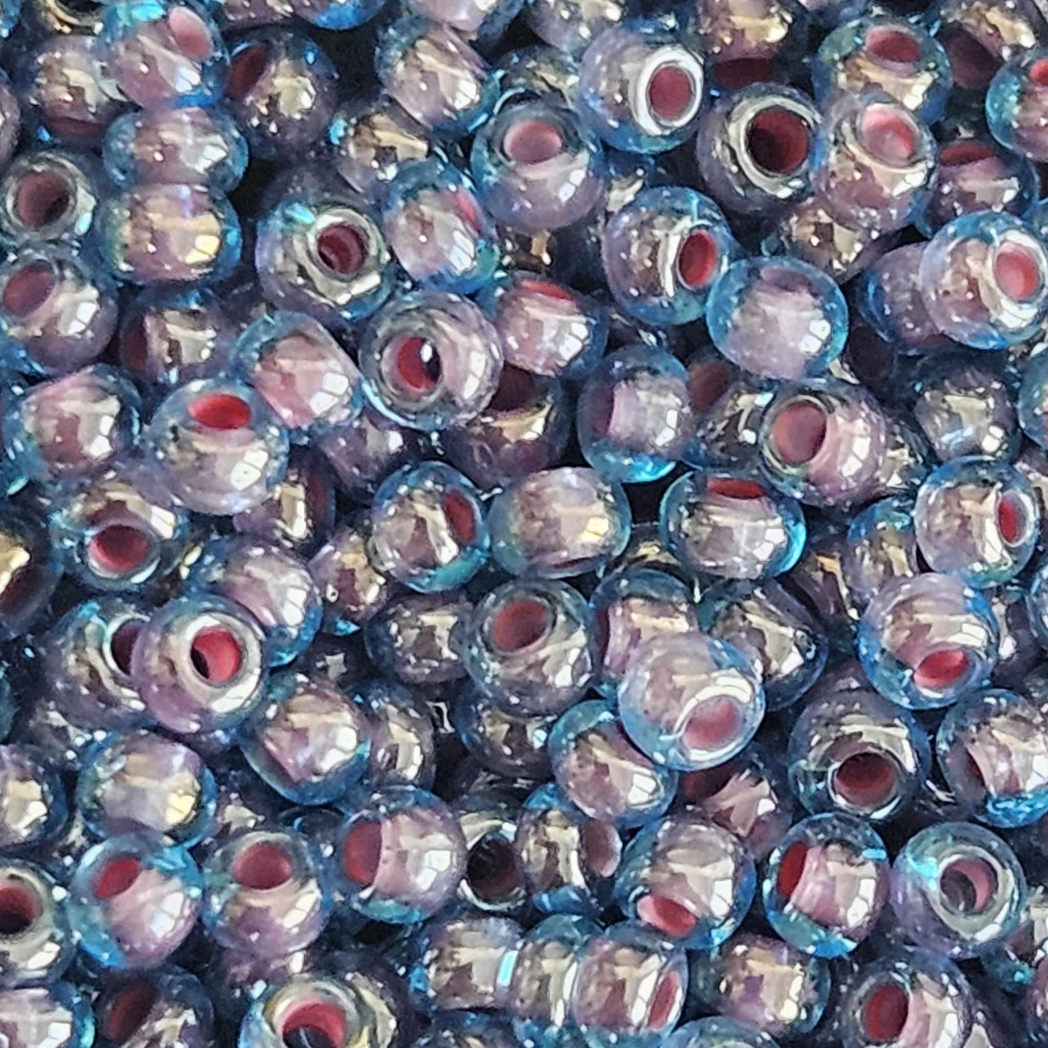 Margele De Nisip Preciosa Ornela 10/0 19001/61018 Inside Colour Violet-Blue — Imaginea 2