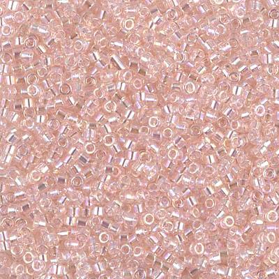Delica 11/0 DB1243 Transp. Pink Mist AB — Imaginea 1