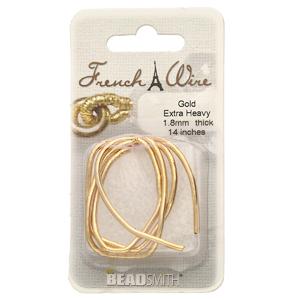 French Wire Extra Heavy Gold — Imaginea 1