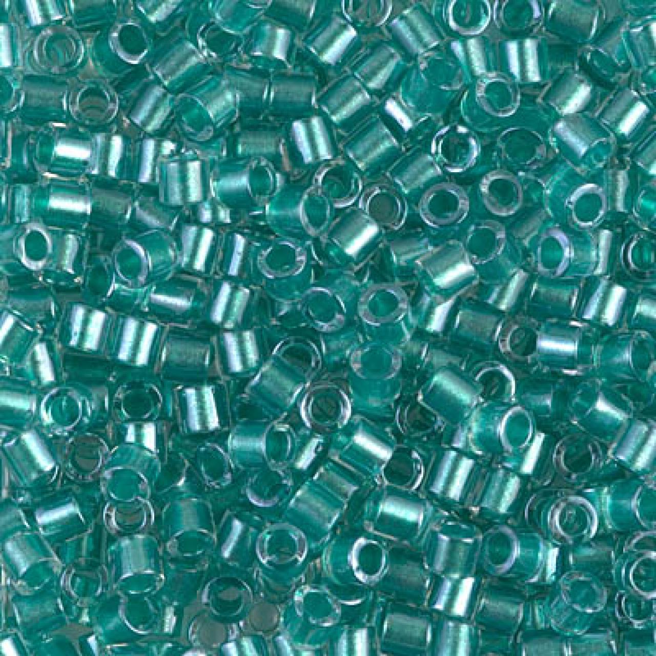 Delica 11/0 DB0904 Sparkling Turquoise Lined