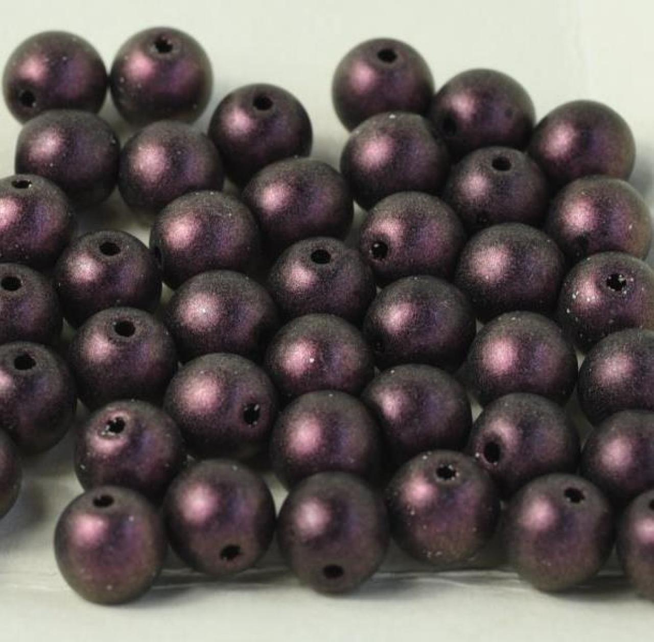 Margele Rotunde 3mm 94106/23980 Metallic Mauve